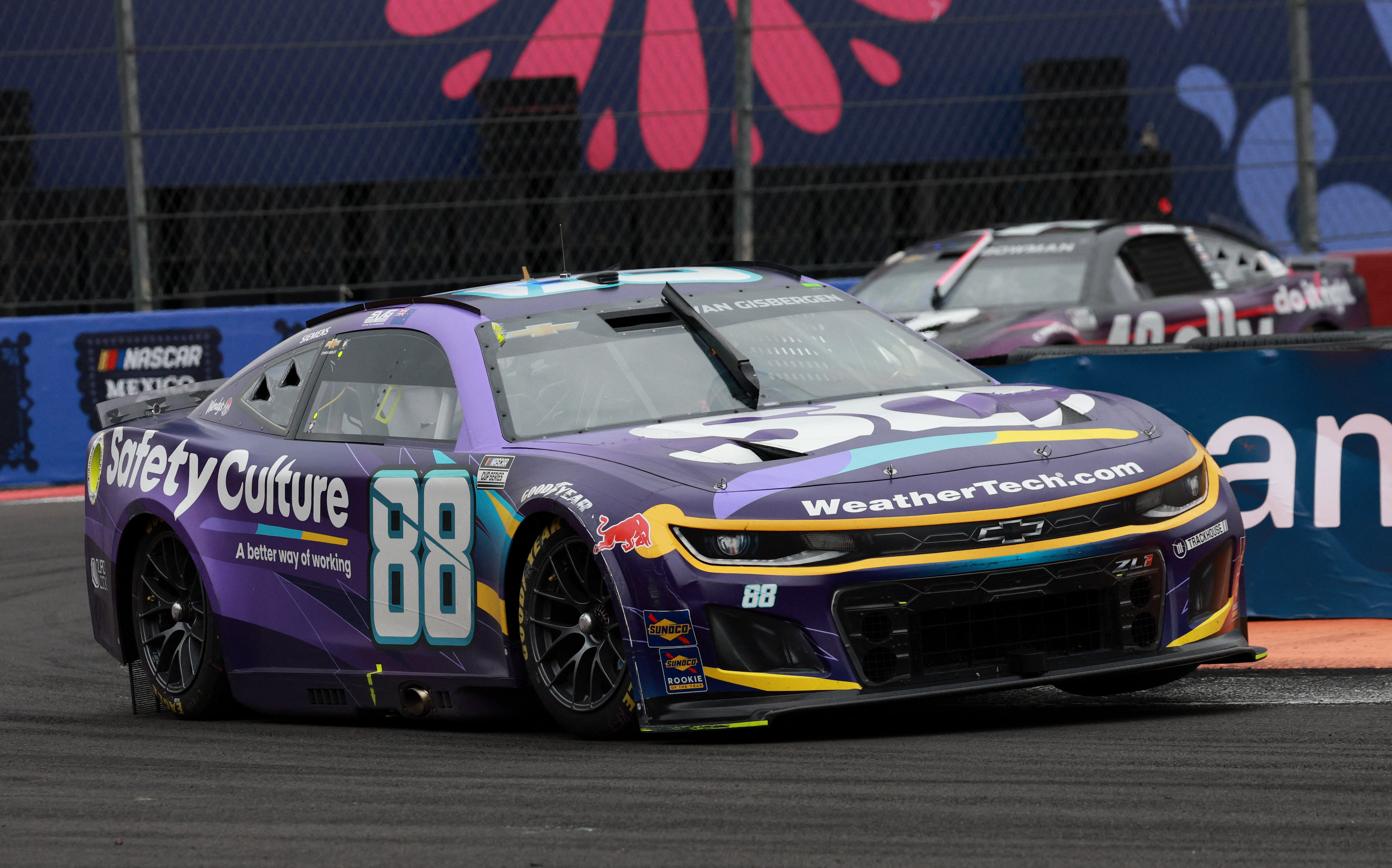 Trackhouse Racing driver Shane Van Gisbergen during the NASCAR Cup Series Mexico City Race. Source: Imagn